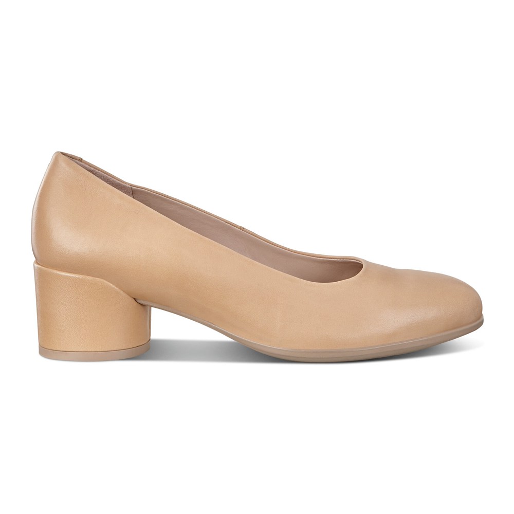 Pumps Mujer - ECCO Shape 35 Mod Block - Beige - MYQ096714